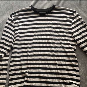 Long sleeve stripes tee